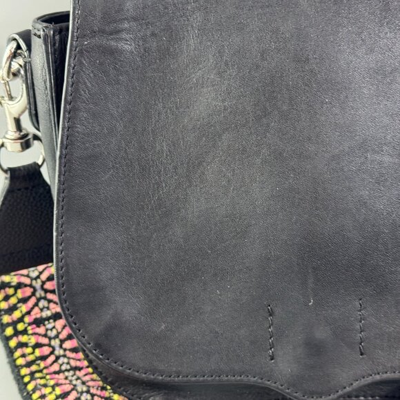 Rebecca Minkoff Black Leather Crossbody Bag - Picture 2 of 15
